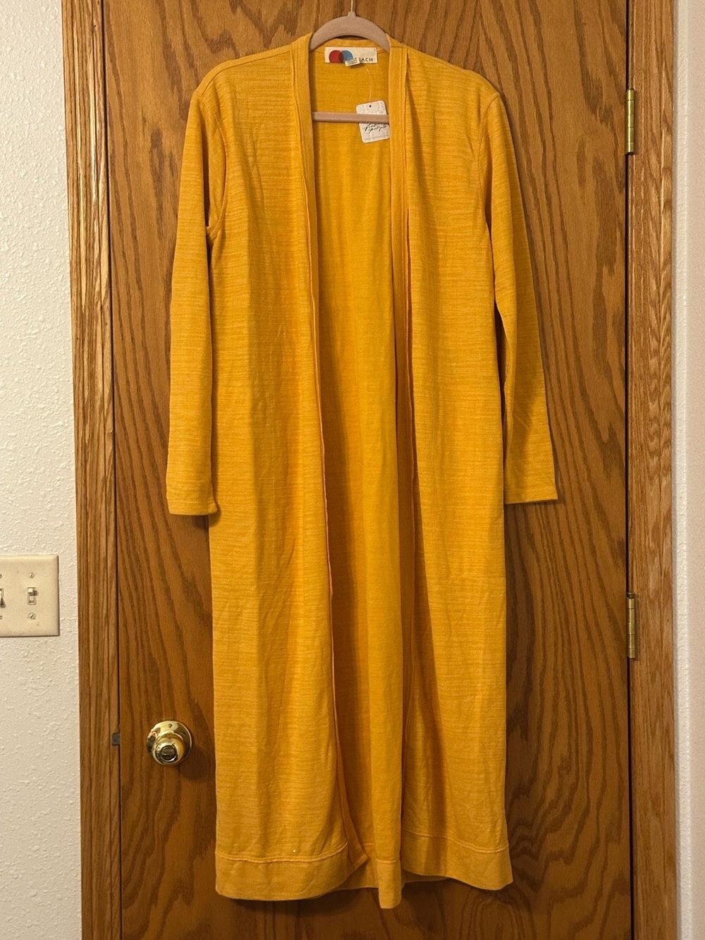 FP Beach Bicoastal Open Front Maxi Duster - Size S - Oversized **Flawed